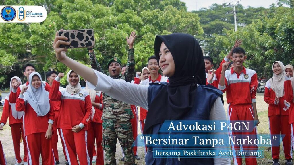 Advokasi dan Sosialisasi bersama Paskibraka Aceh Tamiang Terkait P4GN